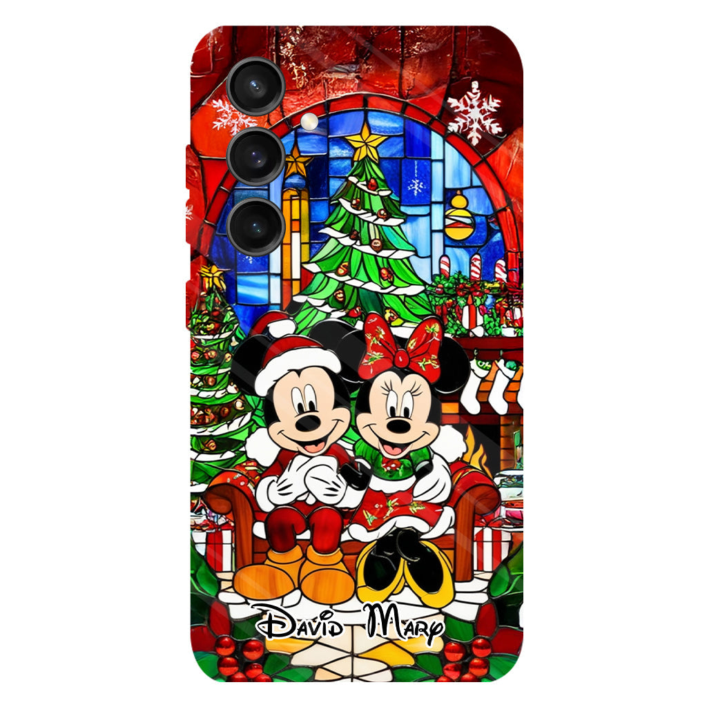 Very Merry Christmas - Personalized Mouse Full Print Phone Case