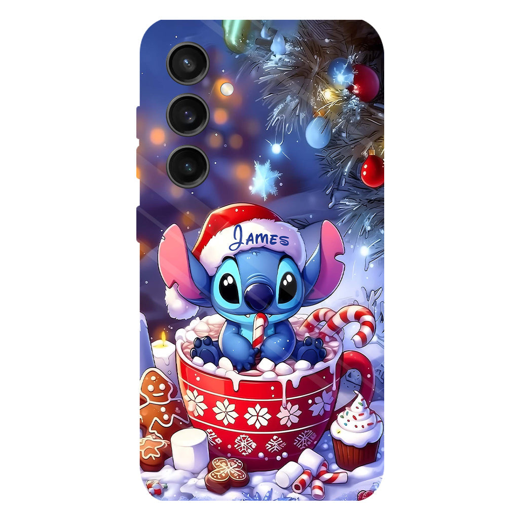 Blue Christmas - Personalized Ohana Full Print Phone Case