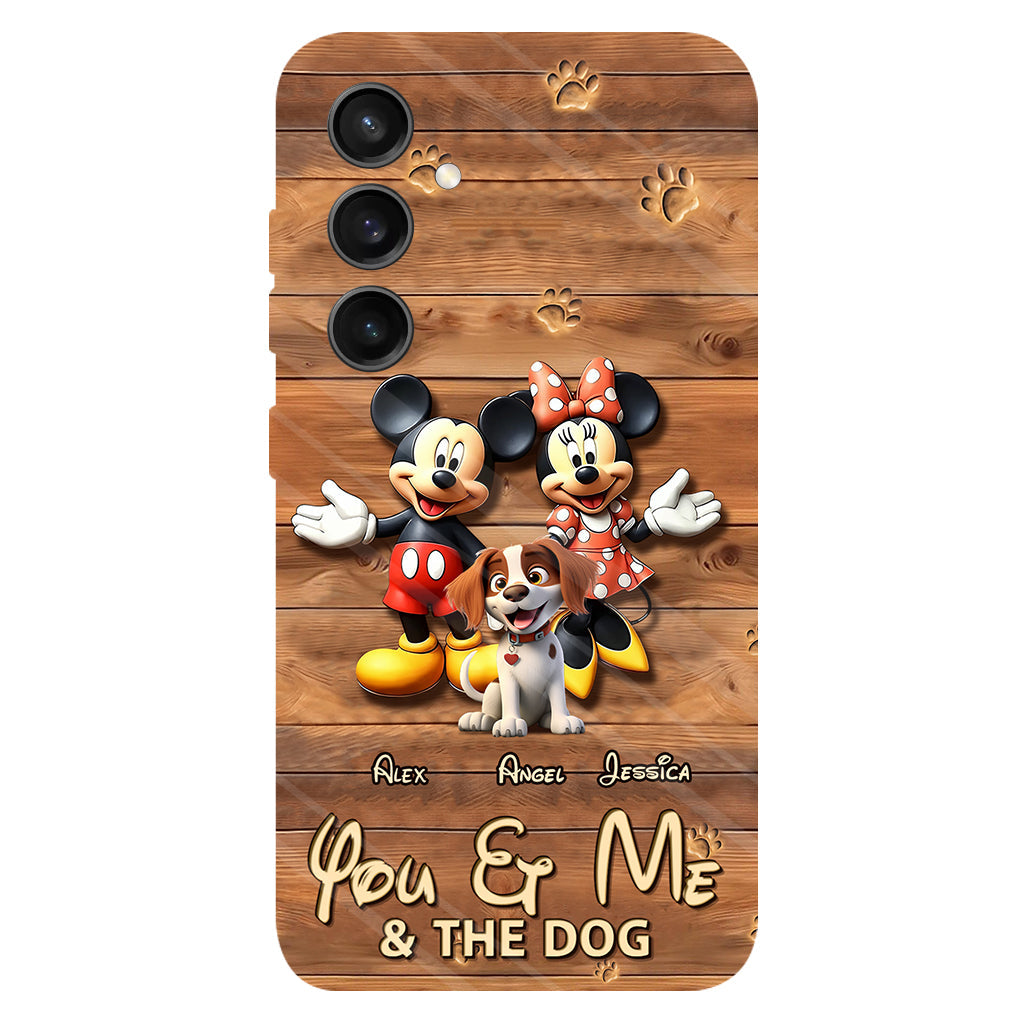 Dog Mom Dog Dad - Personalized Dog Full Print Phone Case