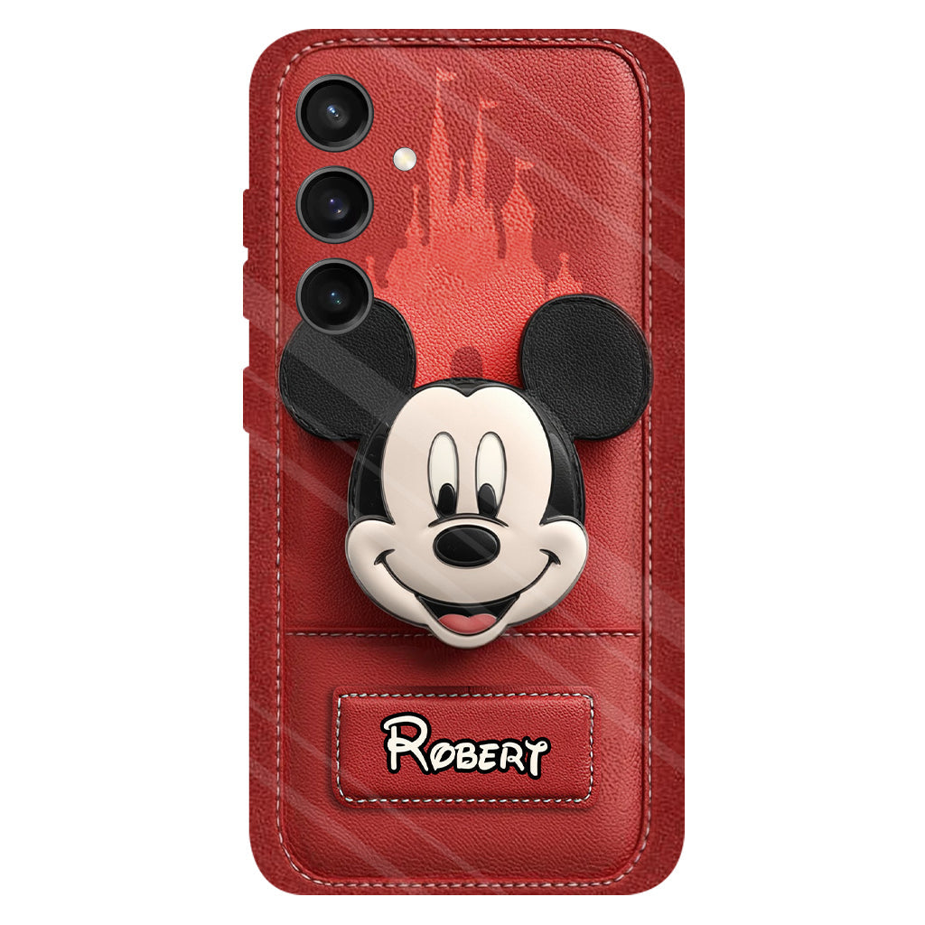 Dream Magic Custom Name - Personalized Full Print Mouse Phone Case & Phone Grip