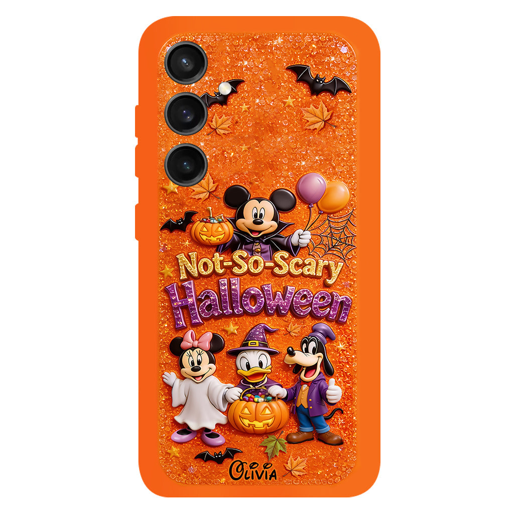 Not-so-scary Halloween - Personalized Mouse Full Print Phone Case
