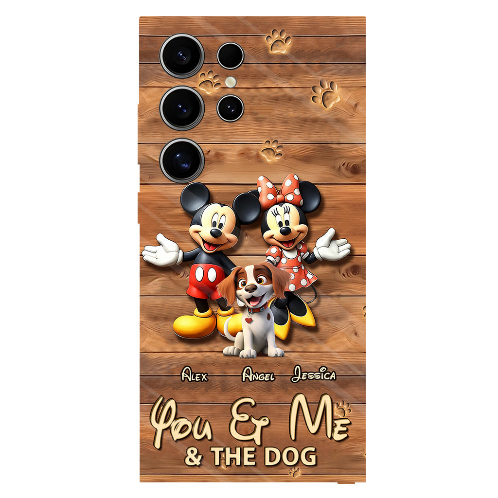 Dog Mom Dog Dad - Personalized Dog Full Print Phone Case