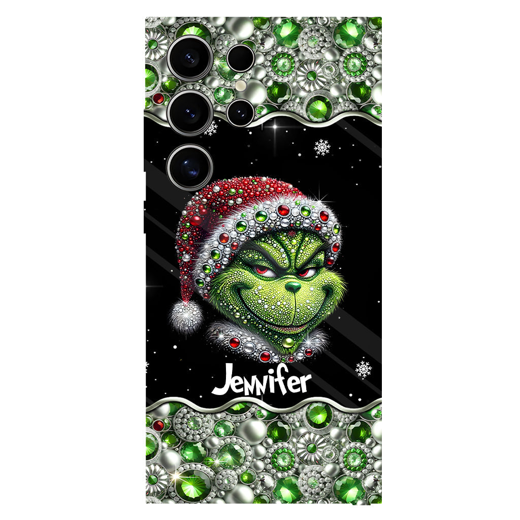 Merry Grinchmas - Personalized Stole Christmas Full Print Phone Case