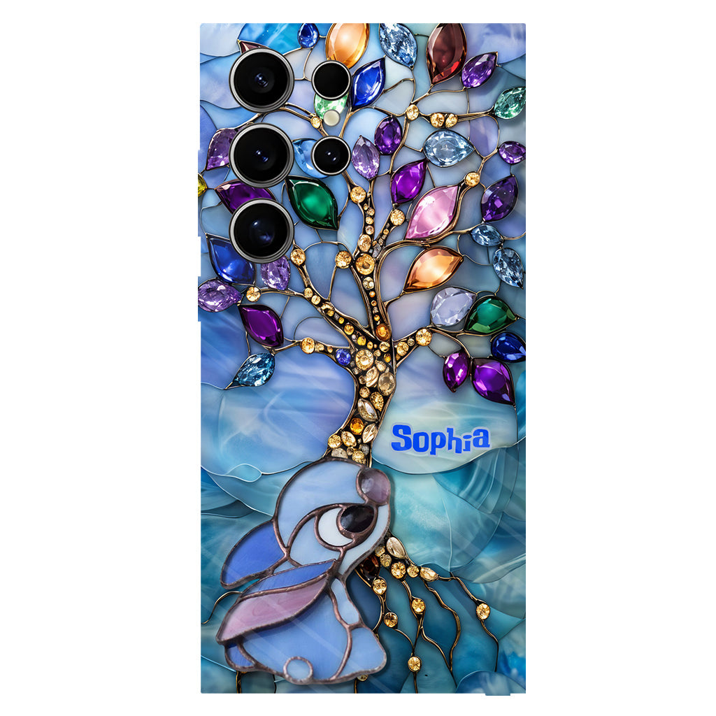 Ohana Blue - Personalized Ohana Full Print Phone Case