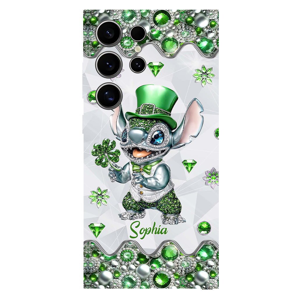 Lucky Shamrock - Personalized Ohana Full Print Phone Case