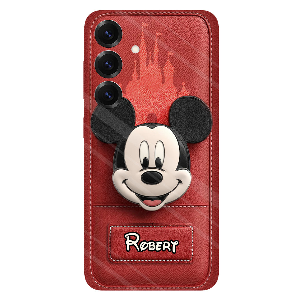 Dream Magic Custom Name - Personalized Full Print Mouse Phone Case & Phone Grip