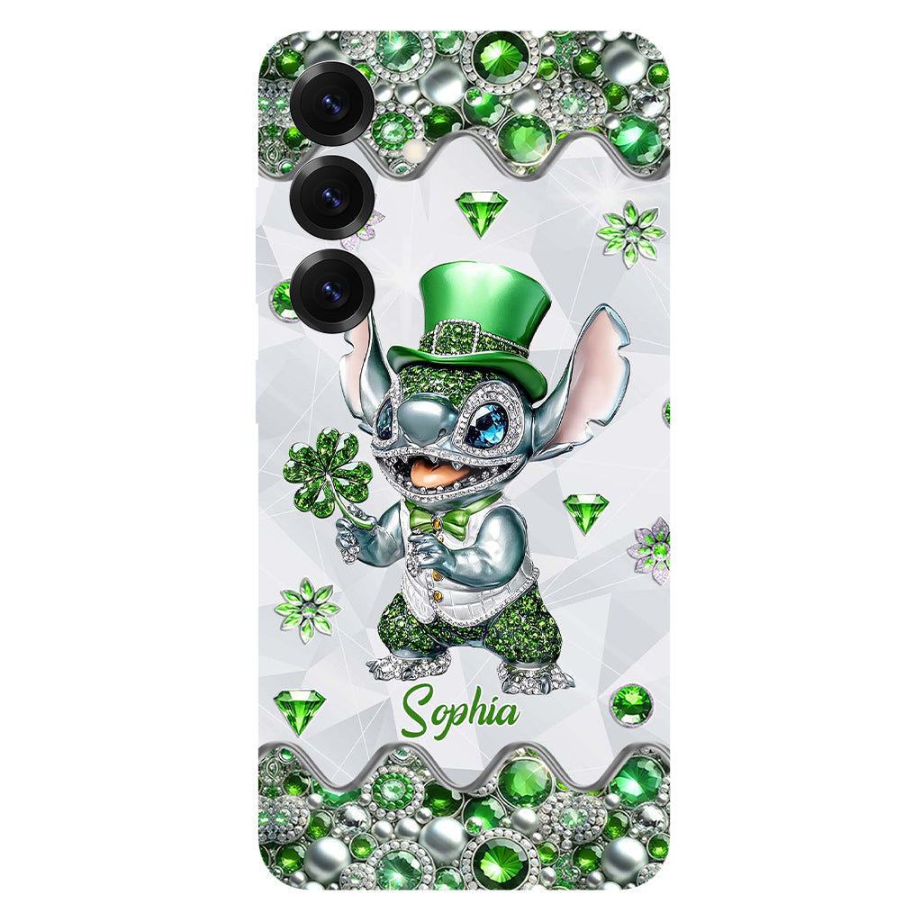 Lucky Shamrock - Personalized Ohana Full Print Phone Case