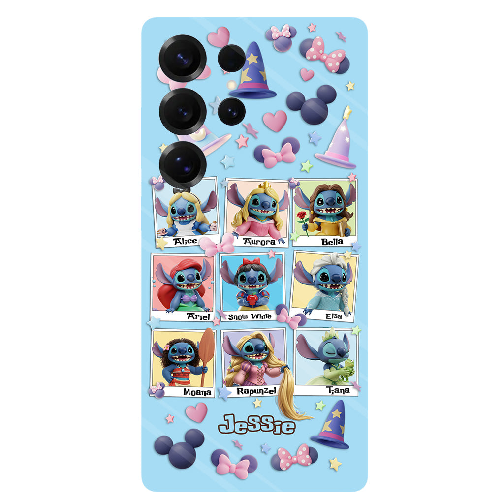 Blue Ohana Princess - Personalized Ohana Full Print Phone Case
