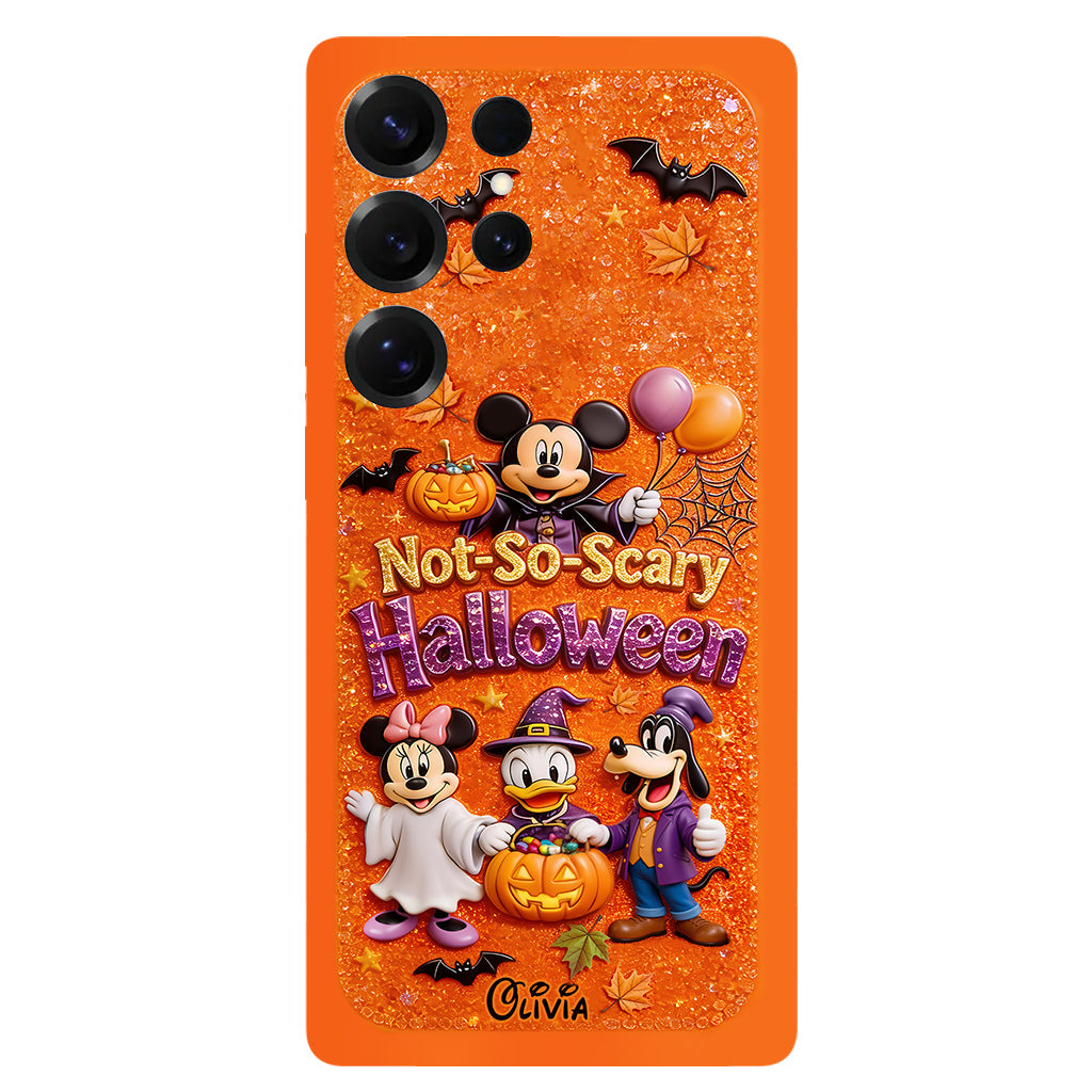 Not-so-scary Halloween - Personalized Mouse Full Print Phone Case