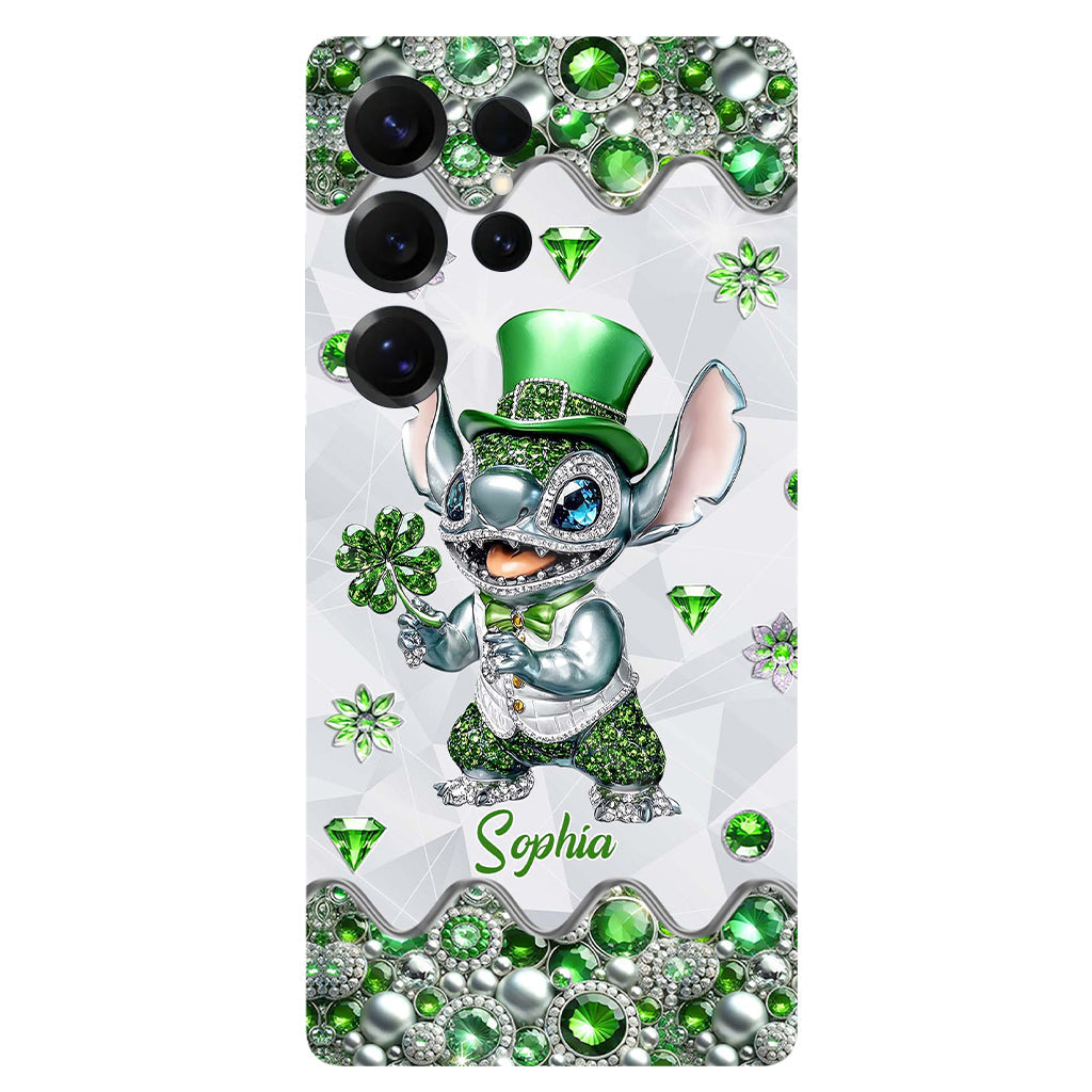 Lucky Shamrock - Personalized Ohana Full Print Phone Case