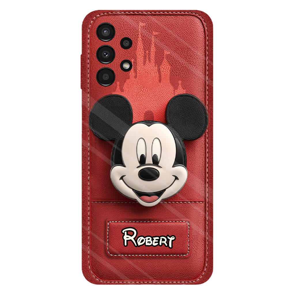Dream Magic Custom Name - Personalized Full Print Mouse Phone Case & Phone Grip
