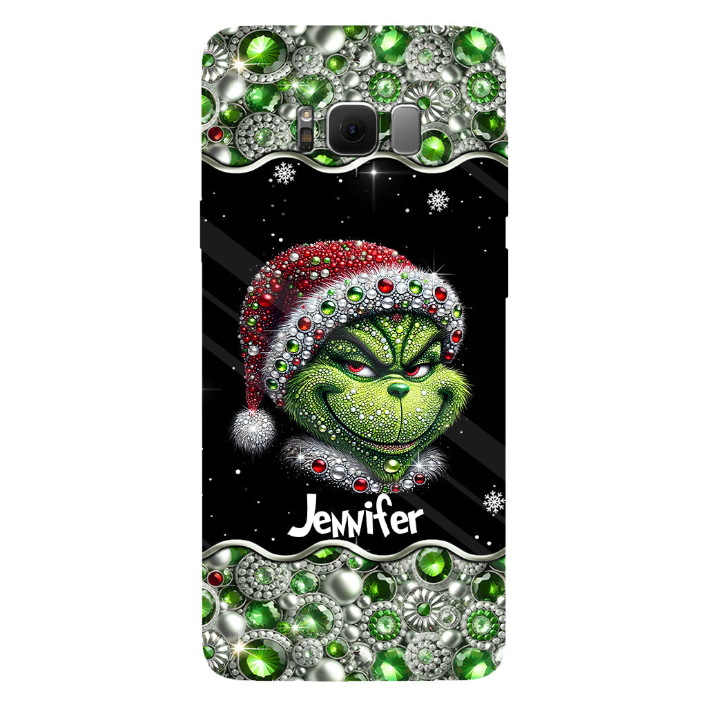 Merry Grinchmas - Personalized Stole Christmas Full Print Phone Case