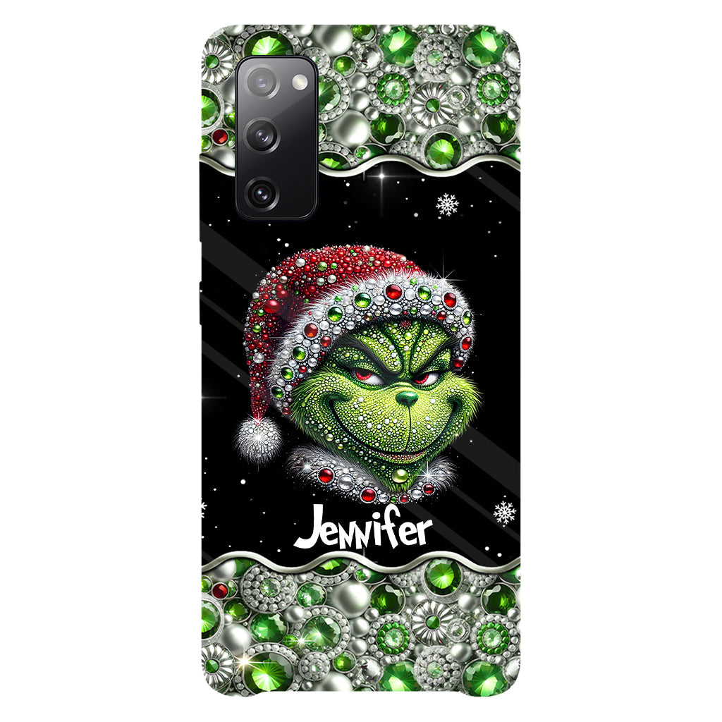 Merry Grinchmas - Personalized Stole Christmas Full Print Phone Case