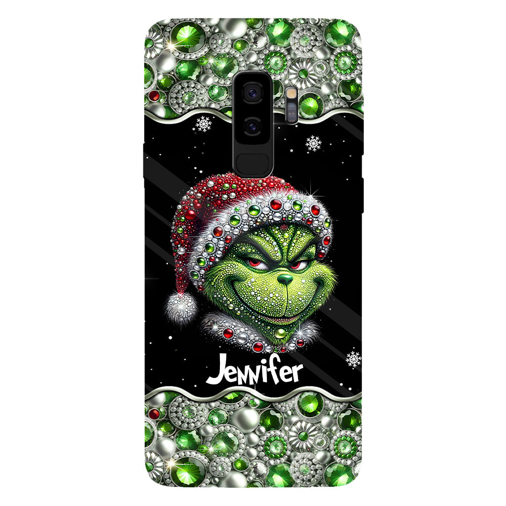 Merry Grinchmas - Personalized Stole Christmas Full Print Phone Case