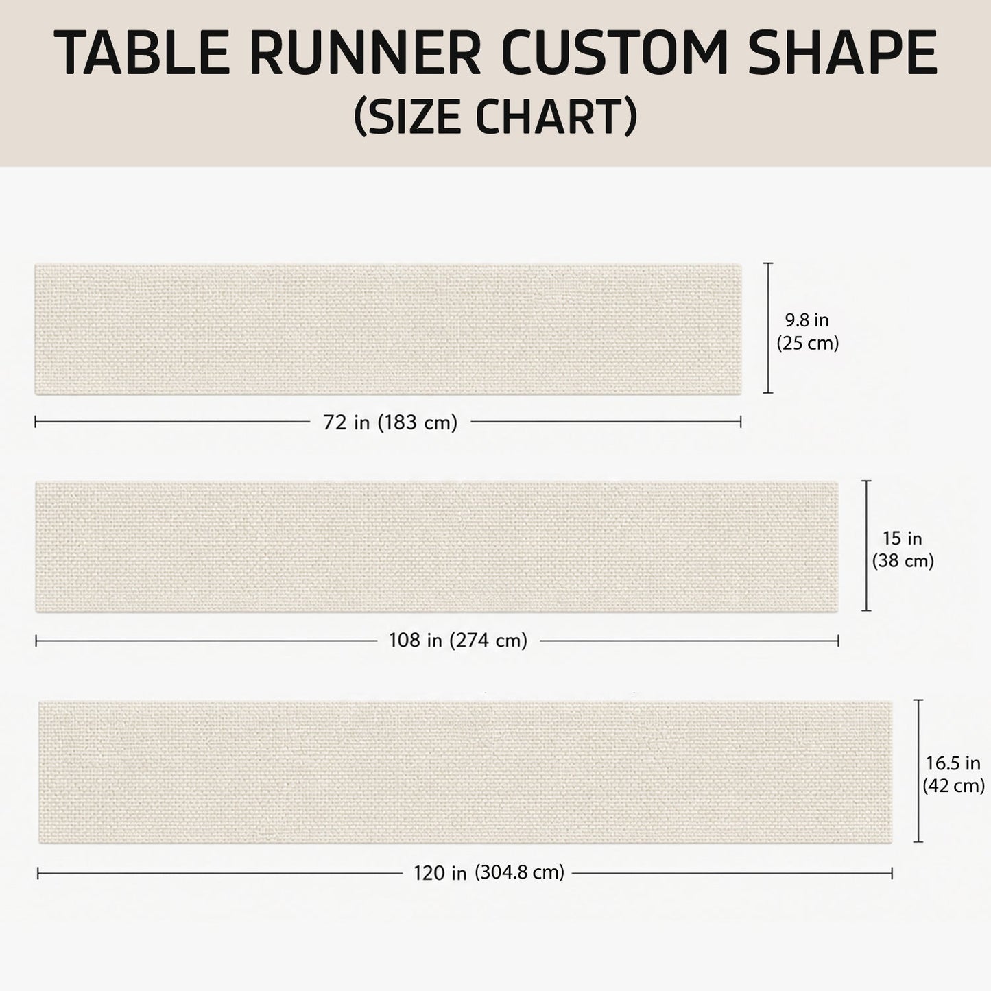 Wonderful Time Of The Year - Personalized Yellow Bear Table Runner Custom Shape