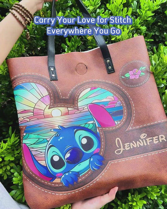 Beautiful Beach Landscape - Personalized Ohana Tote Bag