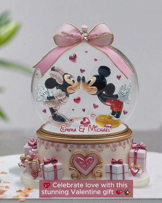 Together Forever, Valentine Couple Gift - Personalized Mouse Custom Shaped Acrylic Plaque