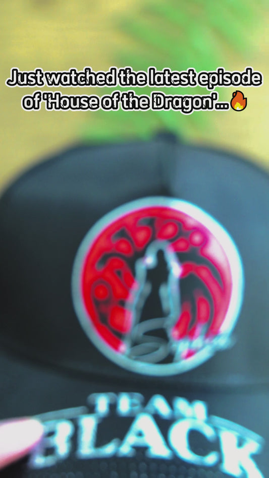 Team Black Vs Team Green - Personalized Thrones Game Classic Cap
