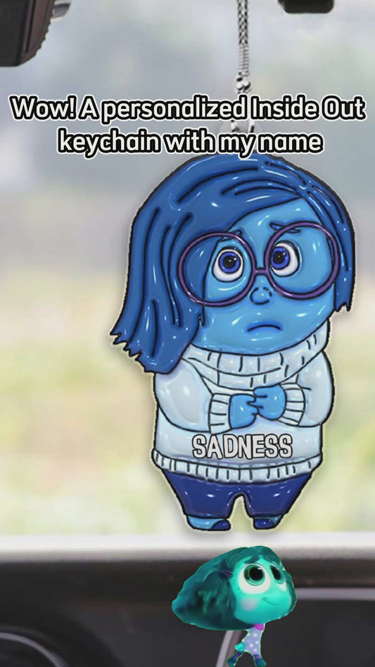 Every Emotion Is Valid - Personalized Transparent Car Ornament