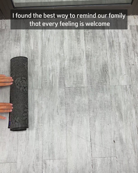 This Is A Safe Space To Feel All The Feels - Personalized Doormat