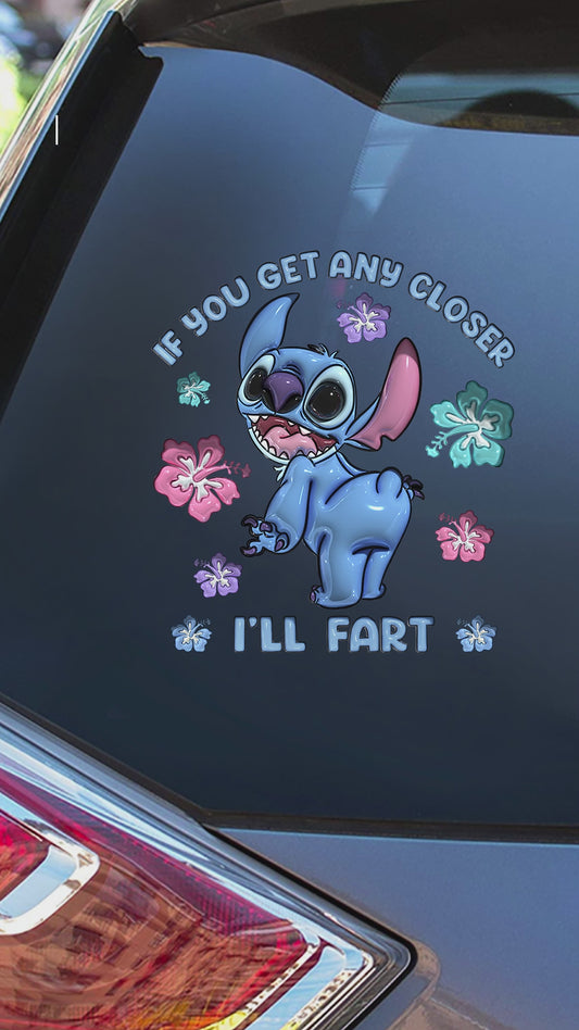 Blue Ohana - Personalized Ohana Decal Die Cut