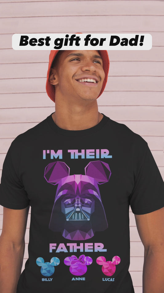 I'm Their Father - Personalized Father's Day T-shirt and Hoodie