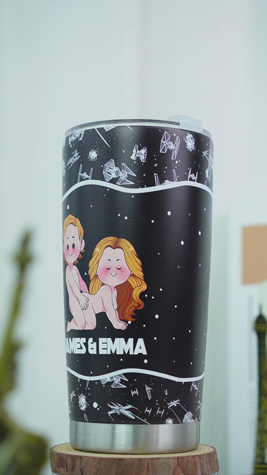 Best Butt In The Galaxy - Personalized The Force Tumbler