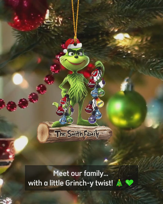 My Family - Personalized Family Ornament