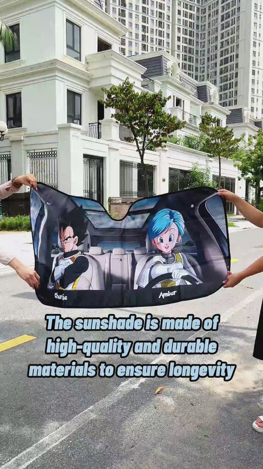 You're A Trip - Personalized Seven Balls Car Sunshade