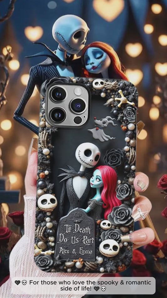 Til Death Do Us Part - Personalized Nightmare Full Print Phone Case