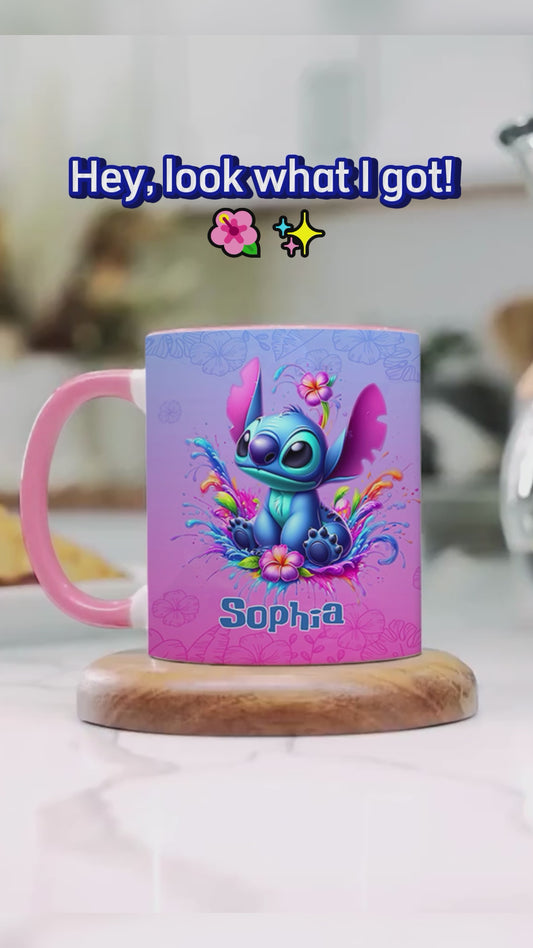 Ohana Means Family - Personalized Ohana Accent Mug
