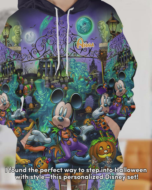 Welcome Foolish Mortals - Personalized Mouse Hoodie and Leggings