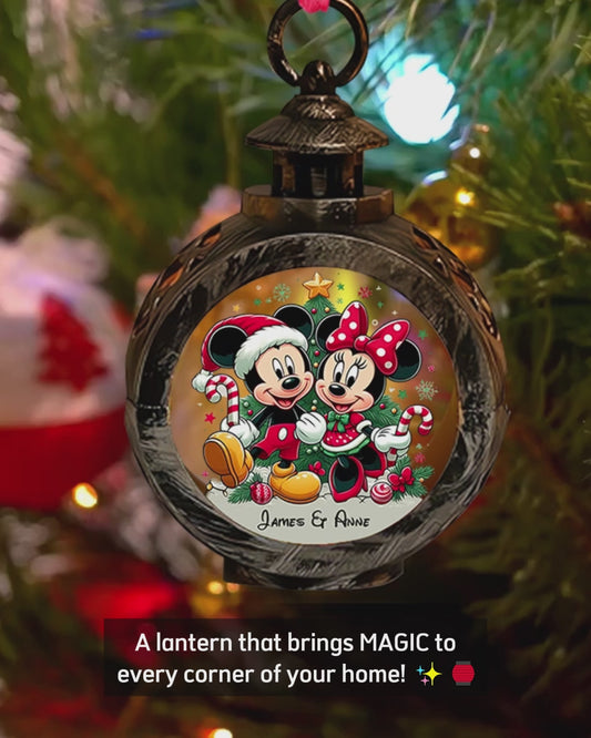 Magical Years - Personalized Mouse Round Lantern With Light