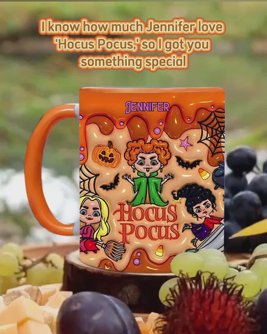 Sisters - Personalized Three Witches Accent Mug