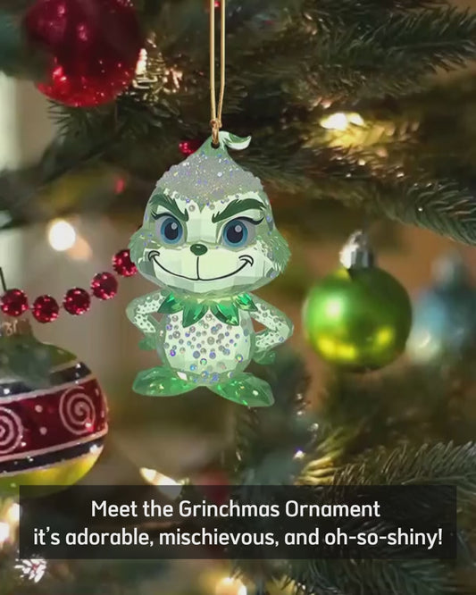 Merry Grinchmas - Stole Christmas Ornament
