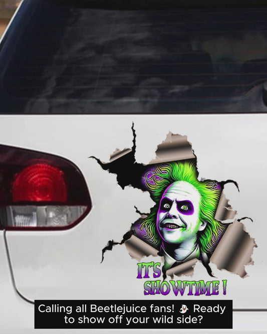 It's Show Time - Decal Die Cut