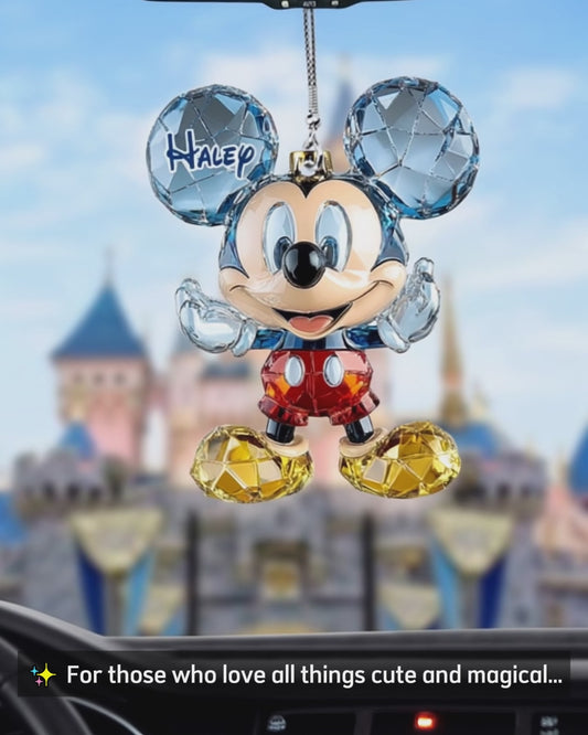 Cute Mouse Ears - Personalized Mouse Car Ornament