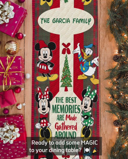 Magic Family - Personalized Mouse Table Runner