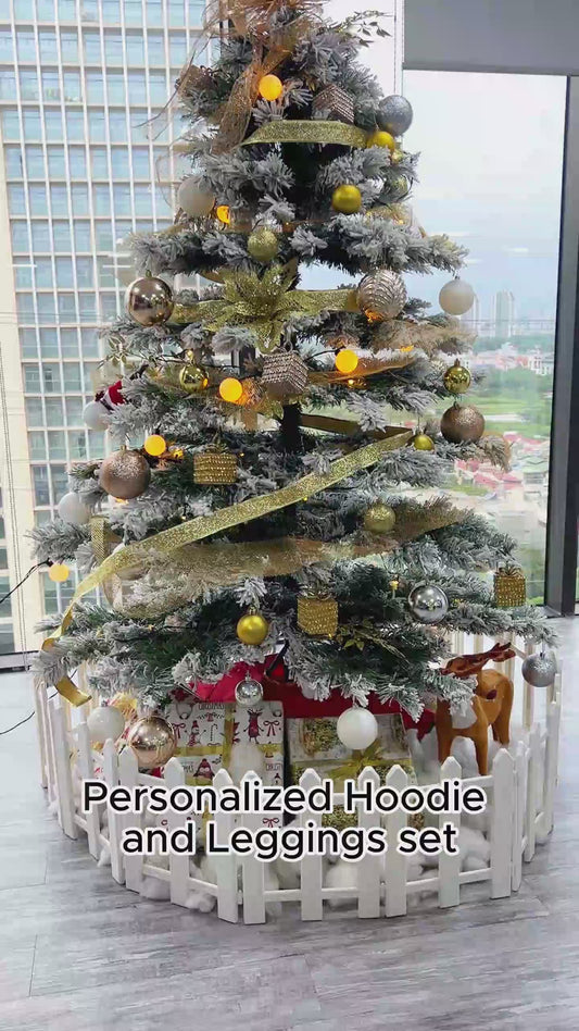 Rock Paper Scissors I Win - Personalized Hoodie and Leggings