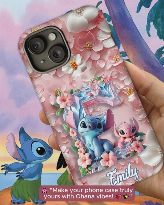 Ohana Letter - Personalized Ohana Full Print Phone Case