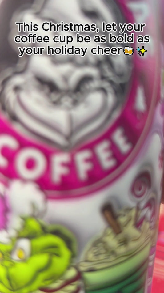 Grinchmas Coffee - Personalized Stole Christmas Tumbler