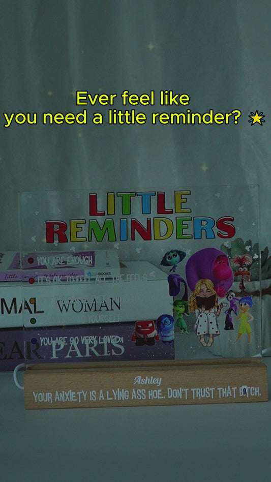 Little Reminders - Personalized Shaped Led Night Light