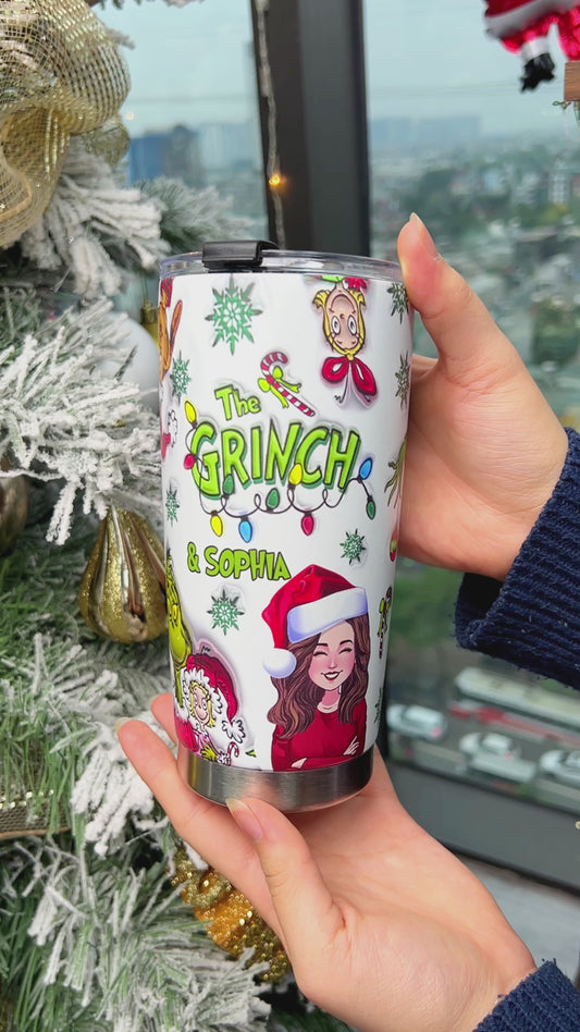 Merry Christmas - Personalized Stole Christmas Tumbler