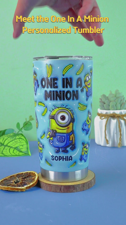 One In A Minion - Personalized Tumbler