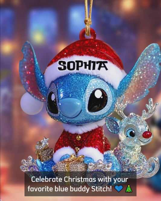 Ohana Means Family - Personalized Ohana Ornament
