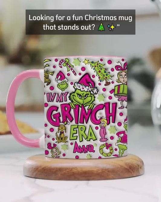 In My Pink Area - Personalized Stole Christmas Accent Mug