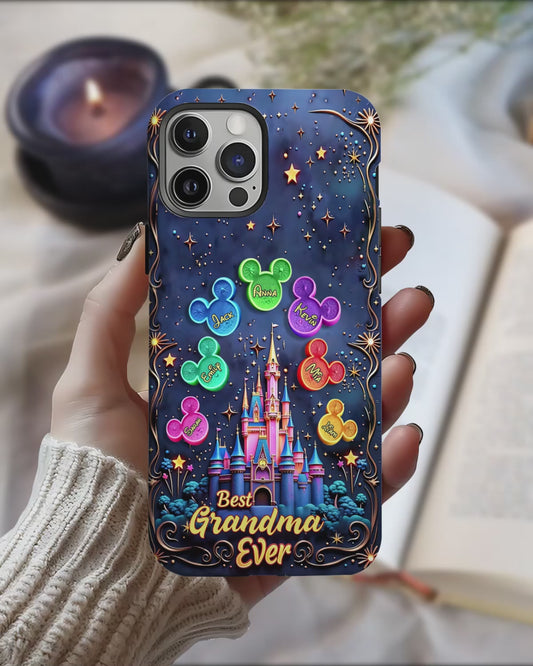 Best Grandma/ Mom Ever - Personalized Mouse Full Print Phone Case