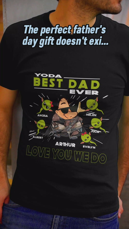 Love You We Do - Personalized The Force T-shirt and Hoodie