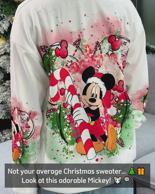 Merry Christmas - Personalized Mouse All Over Shirt