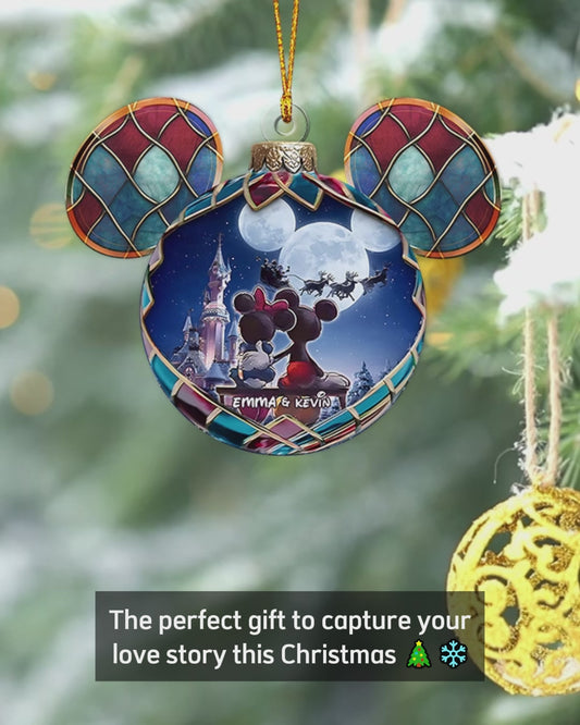 You & Me We Got This - Personalized Mouse Custom Shaped Ornament